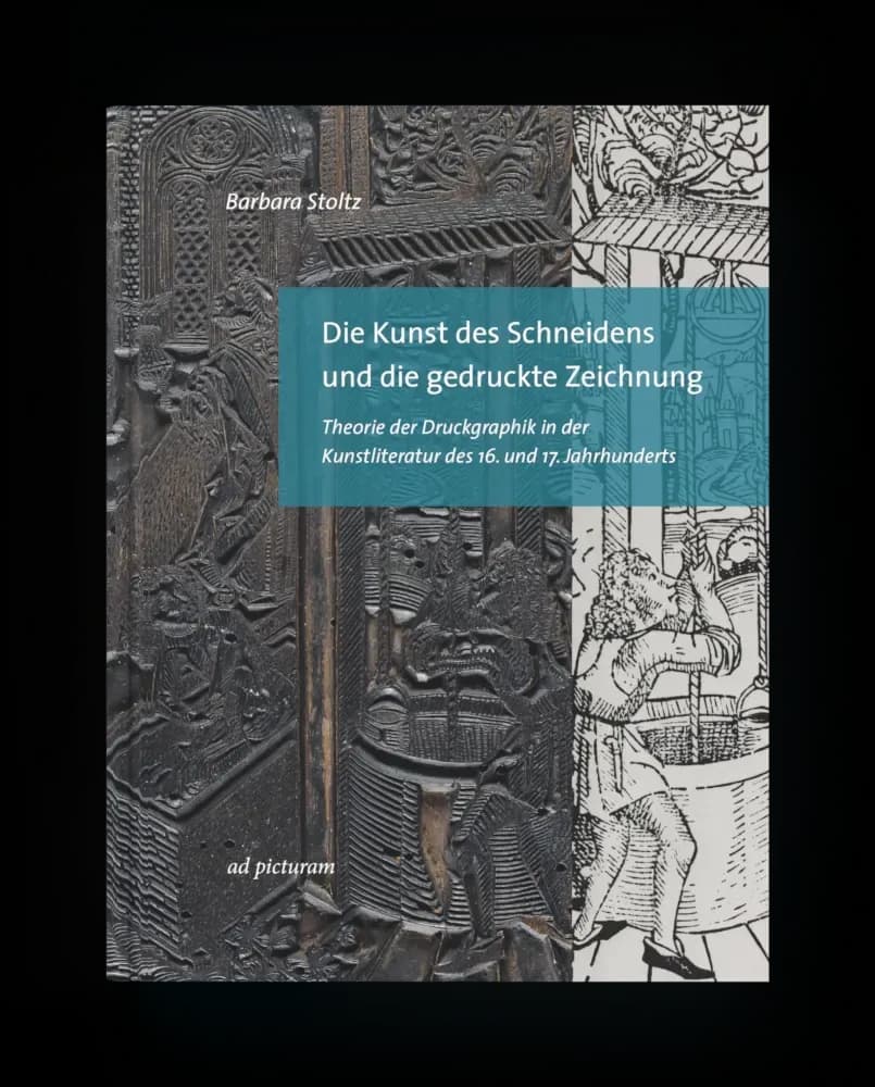 Cover of Die Kunst des Schneidens und die gedruckte Zeichnung