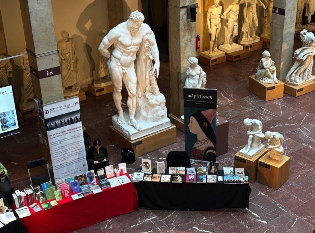 ad picturam stand at the IX Forum for Italian Art History in Munich